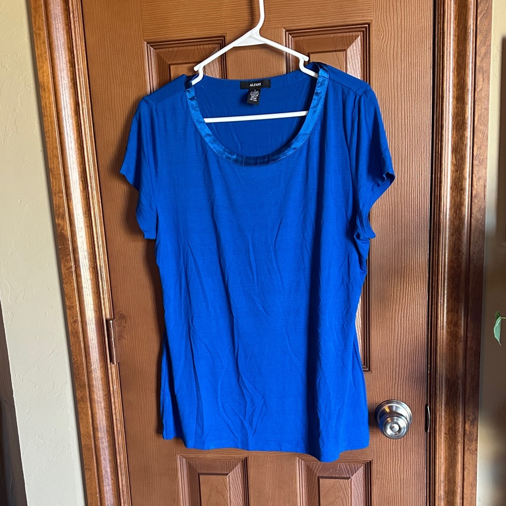 Alfani Women's Bundle Short Sleeve Jersey Tops, size Large - Picture 2 of 9